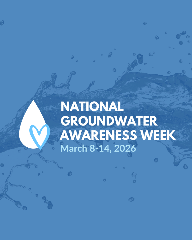 National Ground Water Awareness week graphic